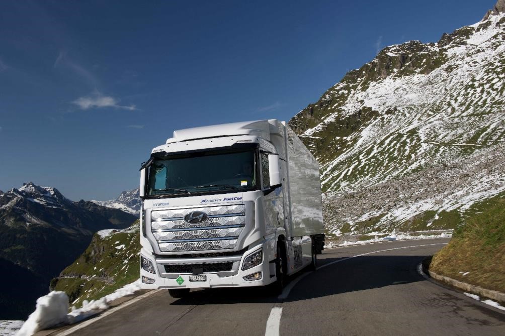 Пробег водородных грузовиков Hyundai XCIENT Fuel Cell превысил отметку в 1 млн километров